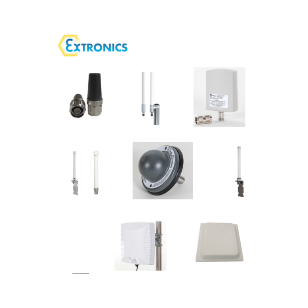 Various types of antennas and accessories for use with electronics, specifically designed for IoT applications.