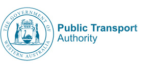 Public transport authority logo with fire safety equipment.