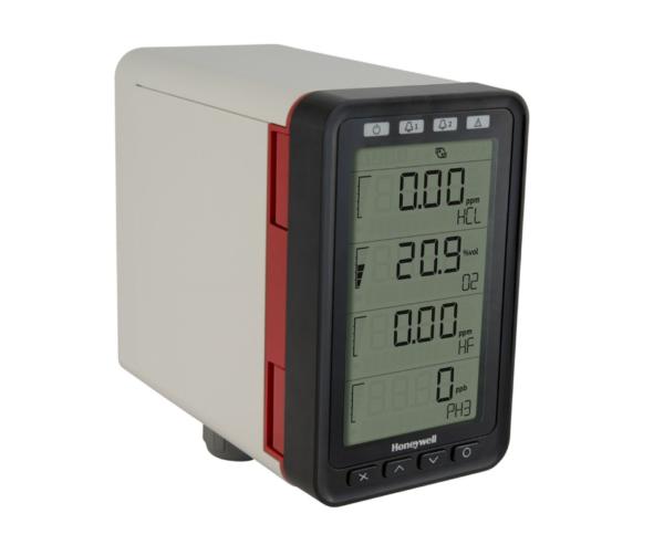 Digital temperature controller labeled 'Midas-M' set against a striking red and white background, showcasing its modern design.